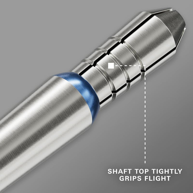 Target Darts عمود السهام تيتانيوم فيل تايلور جي إكس 2 باور الخام، قصير/متوسط/طويل | إصدار اللاعب من أعمدة الألومنيوم، خيط 2BA، ملحقات السهام الاحترافية - Image 2